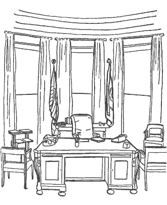 white house coloring pages