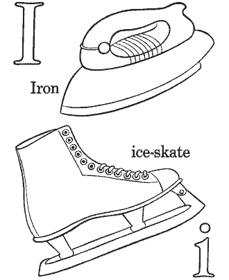 alphabet coloring page worksheet
